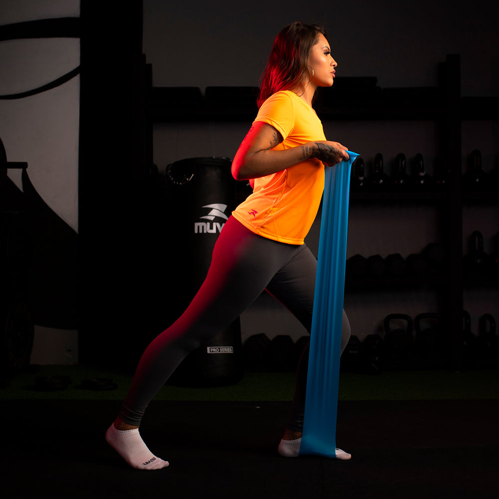 Kit com 3 Faixas Elásticas - Muvin - 150cm x 15cm