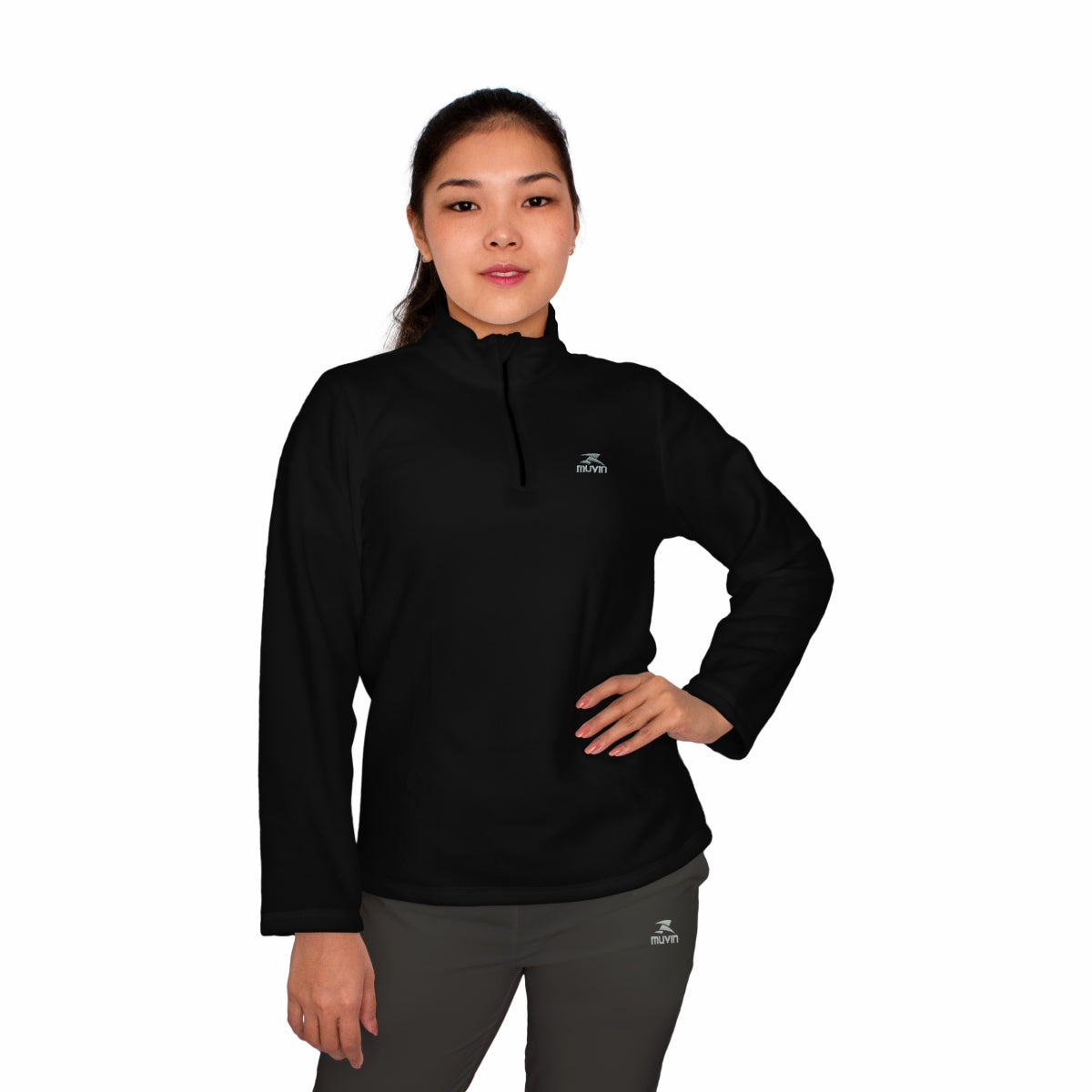 Blusa Fleece FPS UV50+ Solid LS/ZM - Feminino
