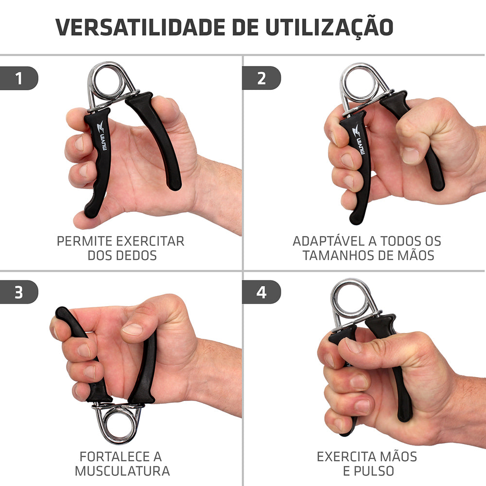 Kit Hand Grip - 3 Pares de Tensões Diferentes - Leve, Média e Alta
