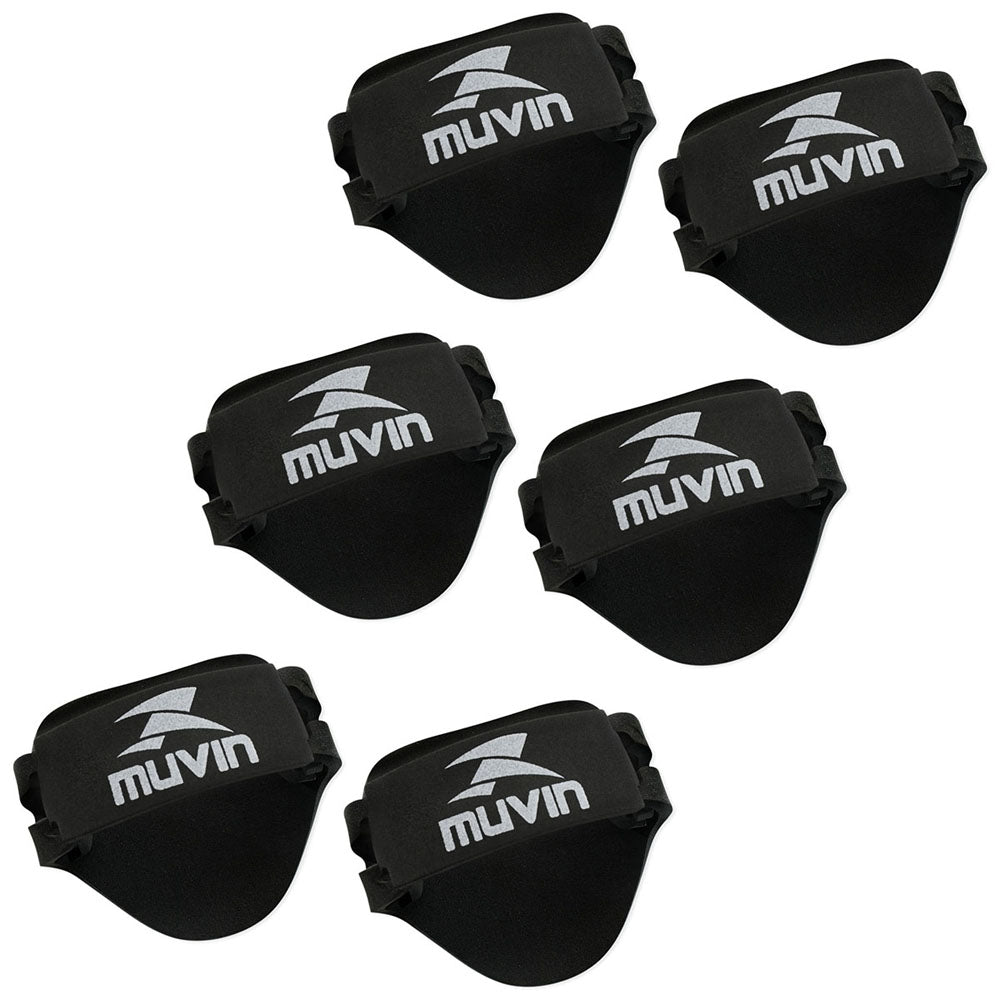 Kit 3 Pares de Luvas de Musculação em EVA Muvin Basics