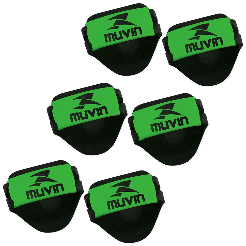 Kit 3 Pares de Luvas de Musculação em EVA Muvin Basics