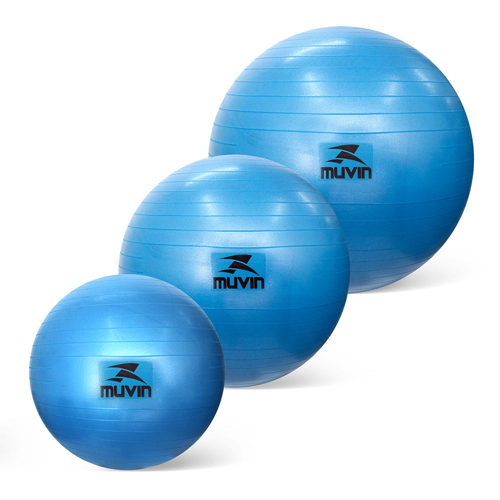 Kit Bolas de Pilates - 55cm + 65cm + 75cm