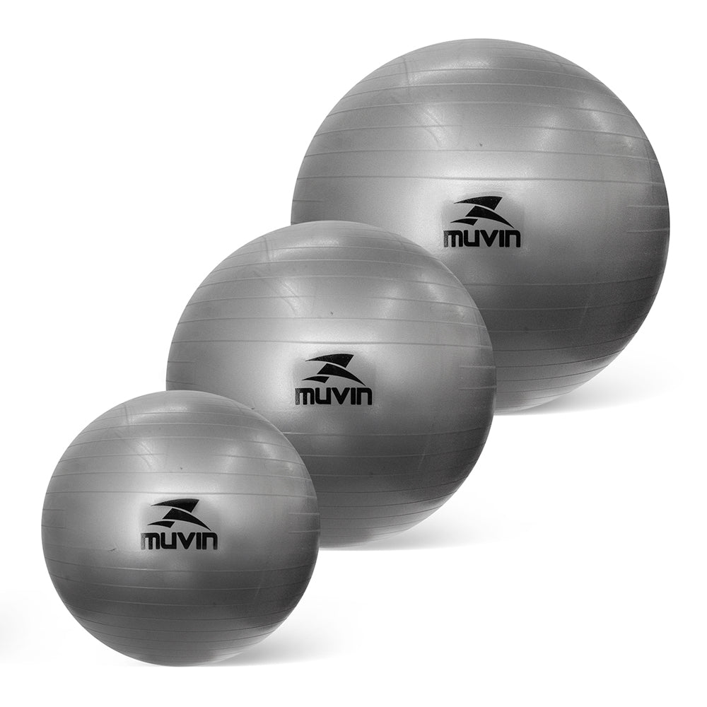 Kit Bolas de Pilates - 55cm + 65cm + 75cm
