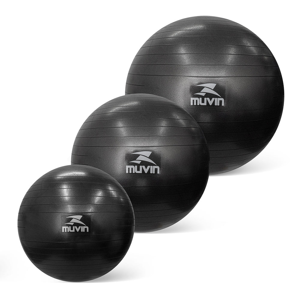 Kit Bolas de Pilates - 55cm + 65cm + 75cm