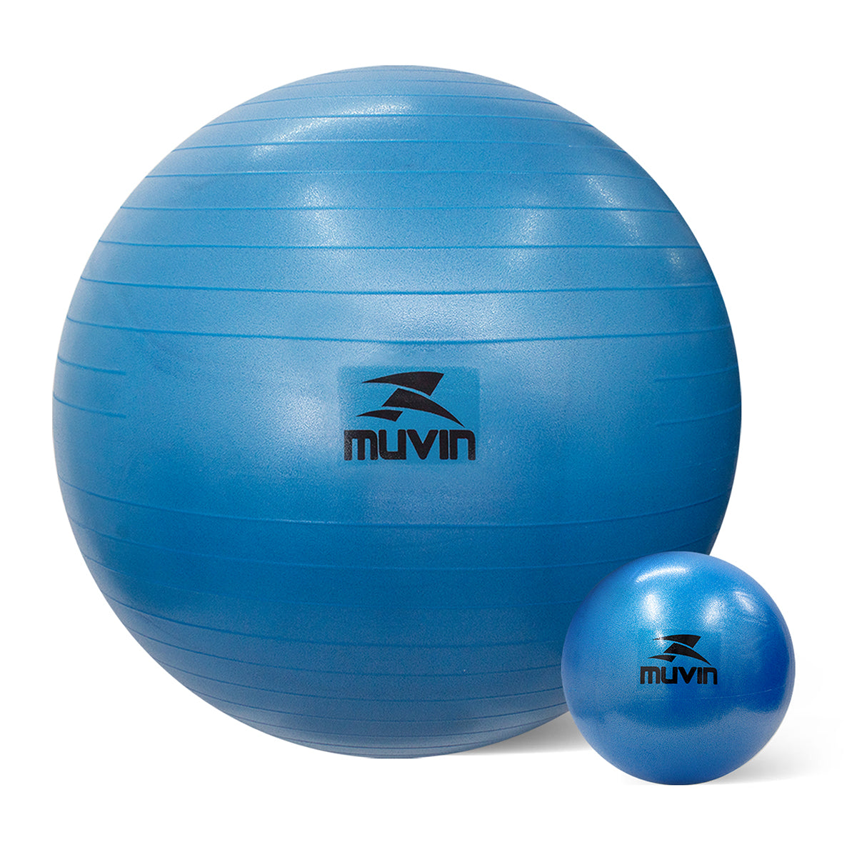 Kit Bola de Pilates - 75cm + Overball - 25cm