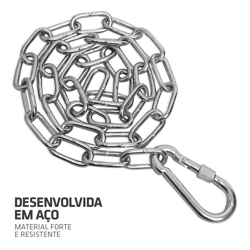 Kit Corrente para Saco de Pancada 100cm