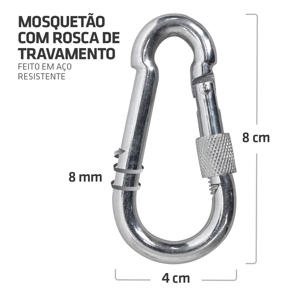 Kit Corrente para Saco de Pancada 100cm