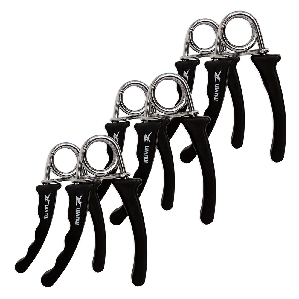 Kit Hand Grip - 3 Pares de Tensões Diferentes - Leve, Média e Alta