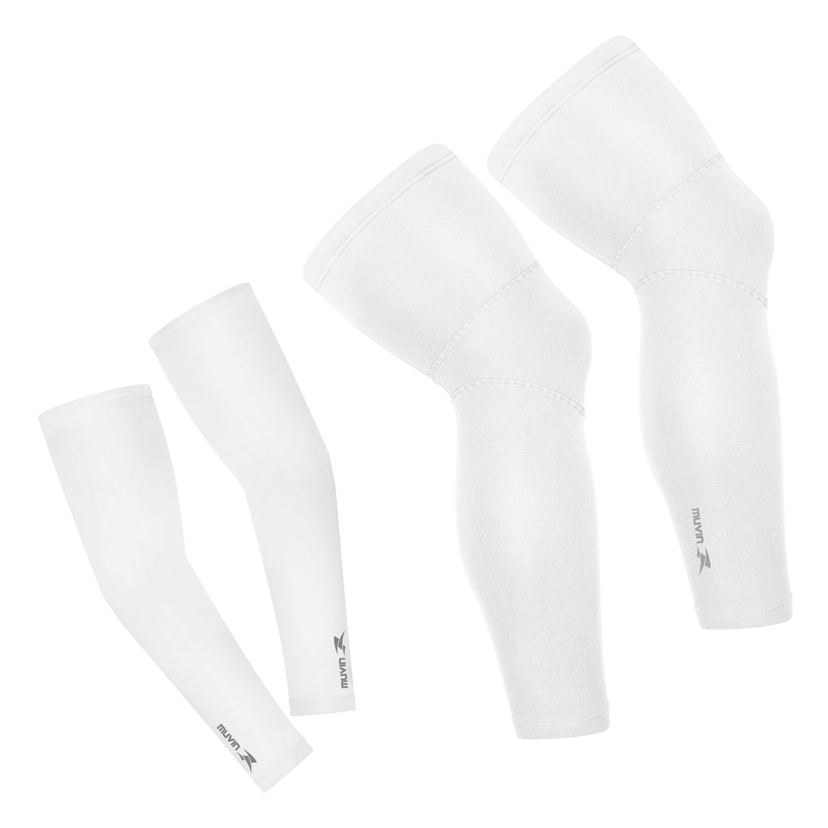 Kit Manguito Longo Elástico Pro FPS UV 50+ + Pernito Esportivo Pro Proteção Solar UV50+