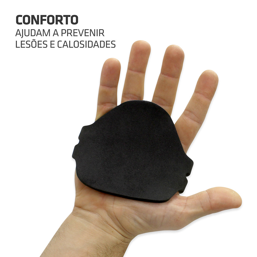 Kit 3 Pares de Luvas de Musculação em EVA Muvin Basics