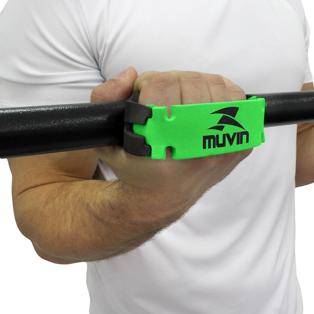 Kit 3 Pares de Luvas de Musculação em EVA Muvin Basics