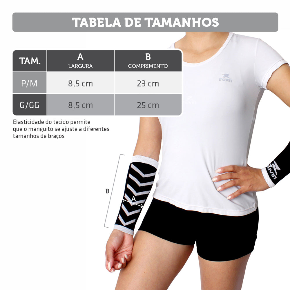 Manguito Curto Voleibol Arrow
