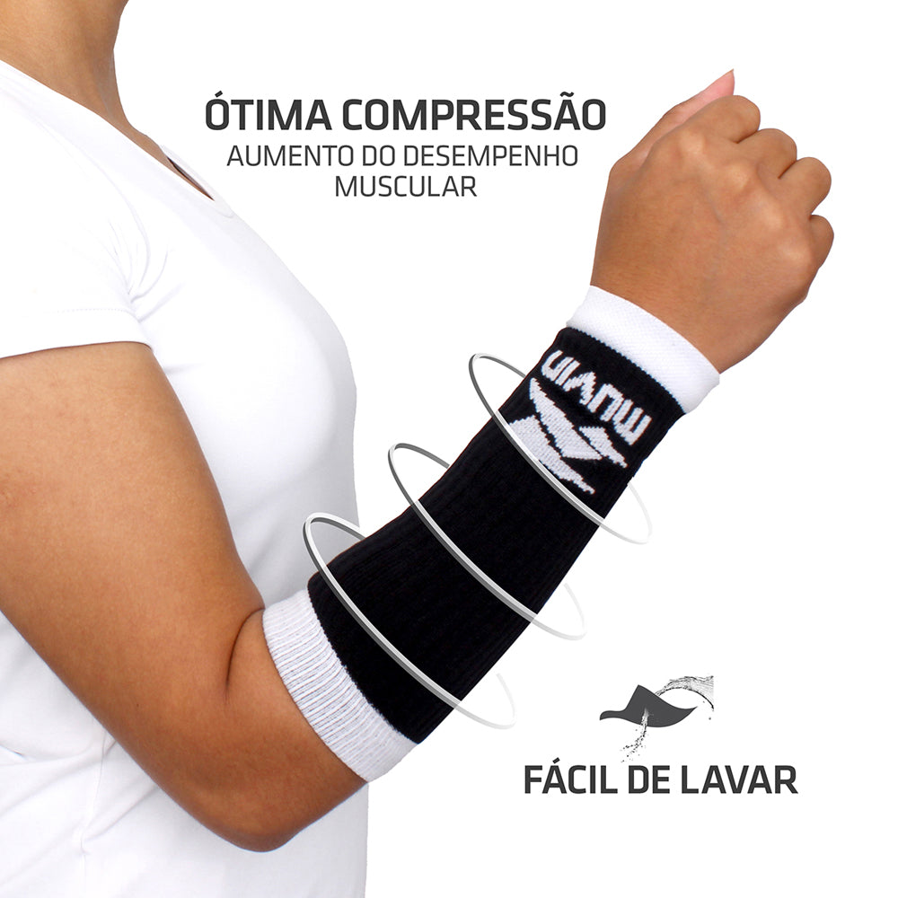 Manguito Curto Voleibol Elite - Kit com 3