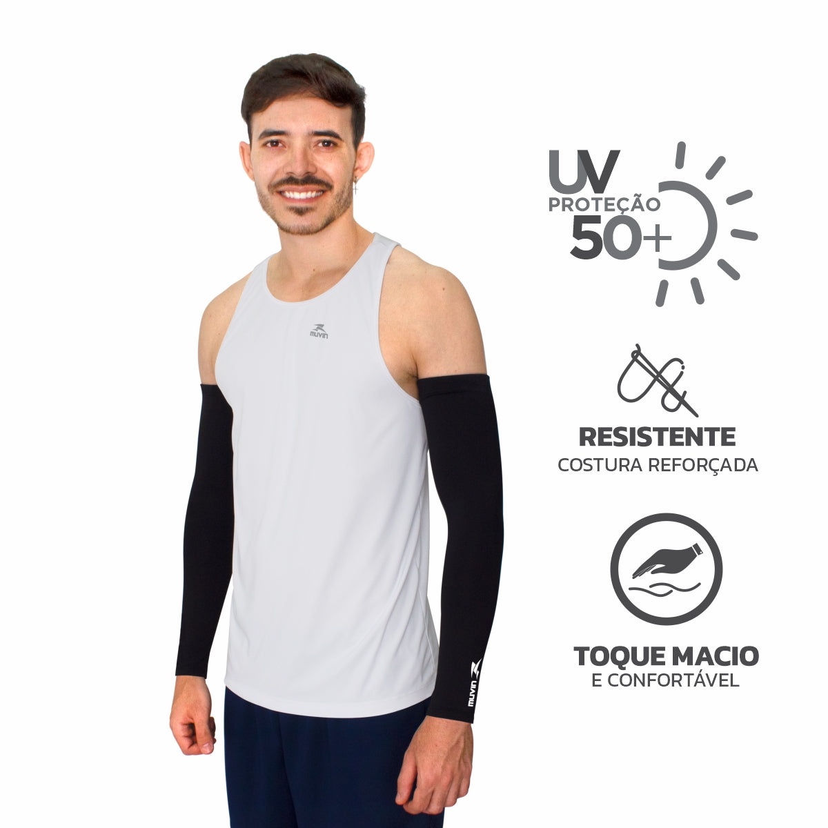 Manguito Longo Elástico Basic FPS UV50+