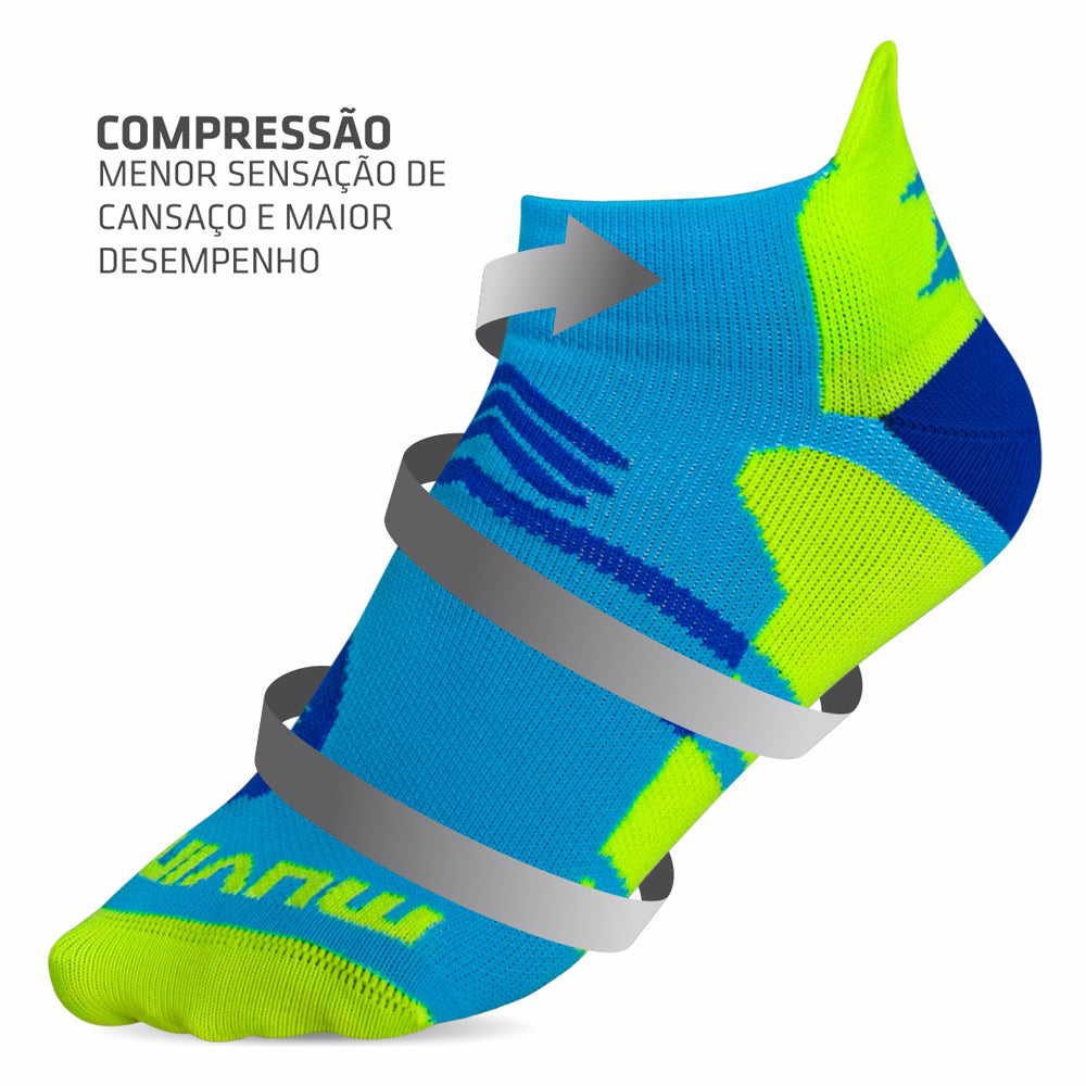 Meia Cano Curto de Compressão Arrow