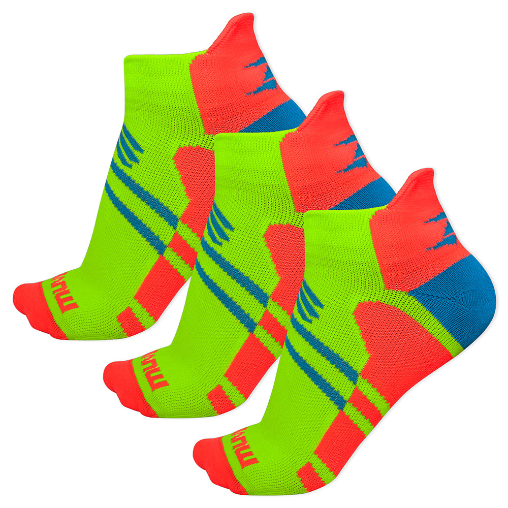 Kit 3 Pares Meia Cano Curto Compressão Arrow Muvin Unissex