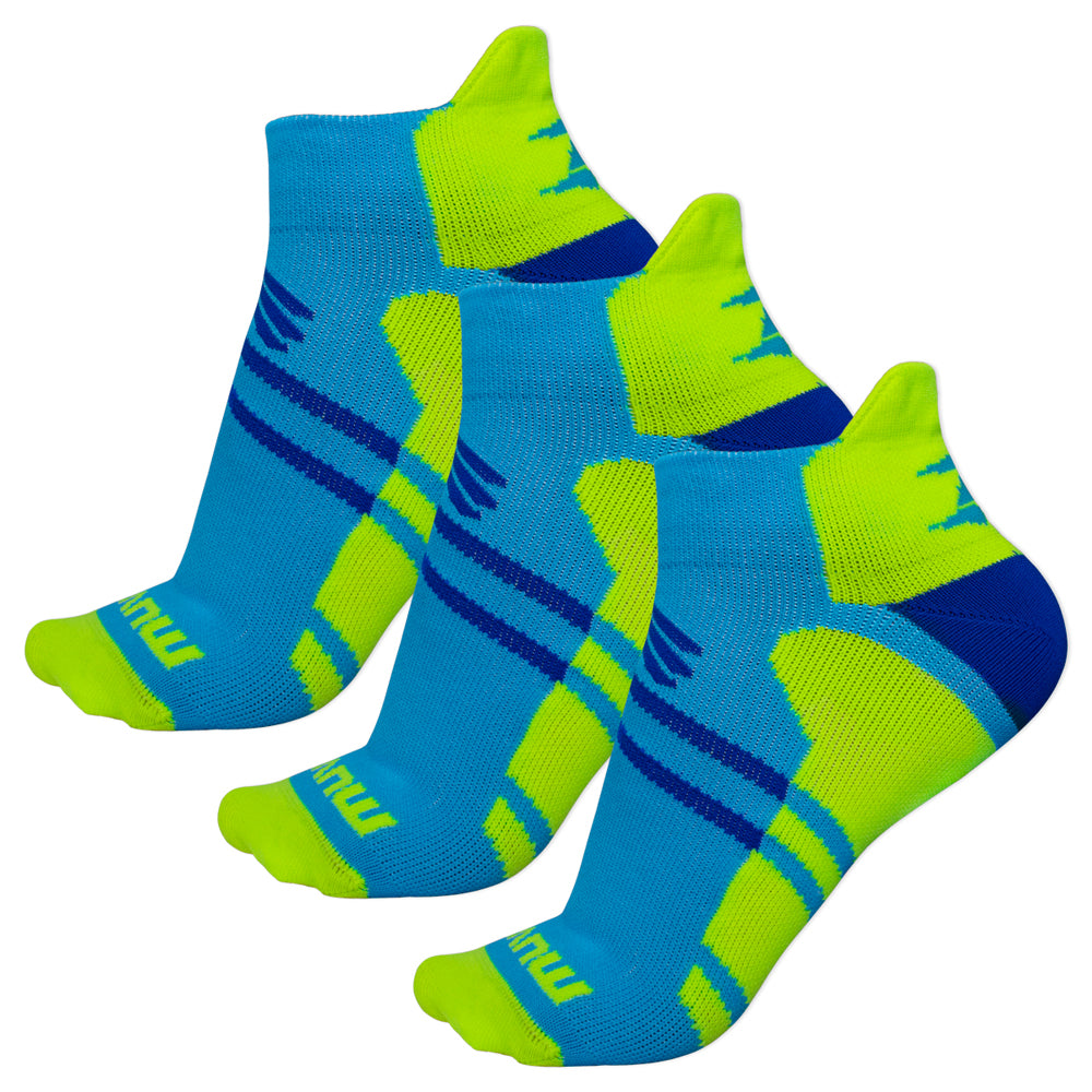 Kit 3 Pares Meia Cano Curto Compressão Arrow Muvin Unissex