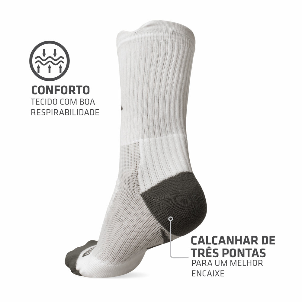 Meia Cano Longo Sport Performance