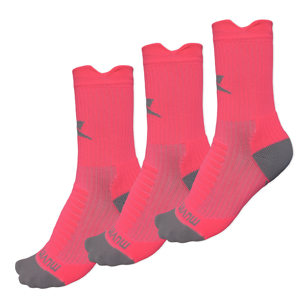 Meia Cano Longo Sport Performance - Kit com 3