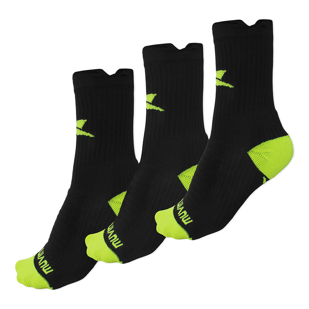 Meia Cano Longo Sport Performance - Kit com 3