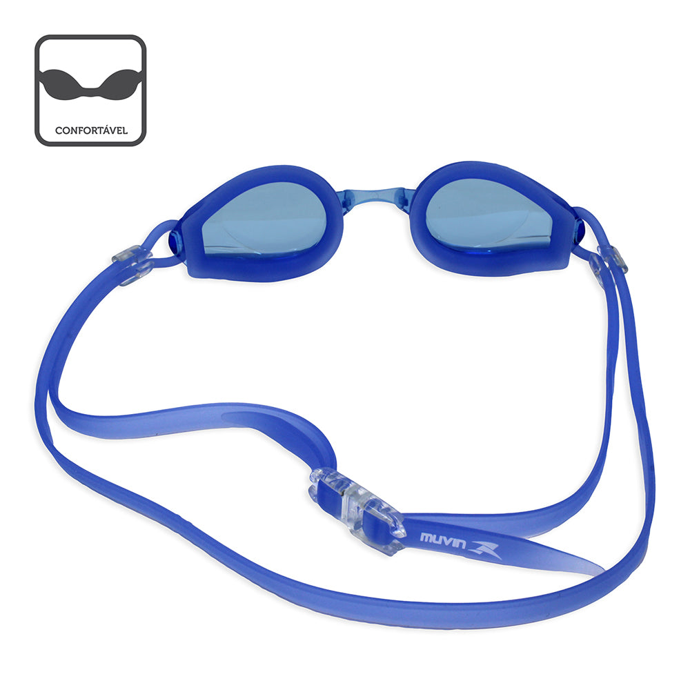 Kit Óculos de Natação Marlin PRO + Touca de Natação em Silicone Standard