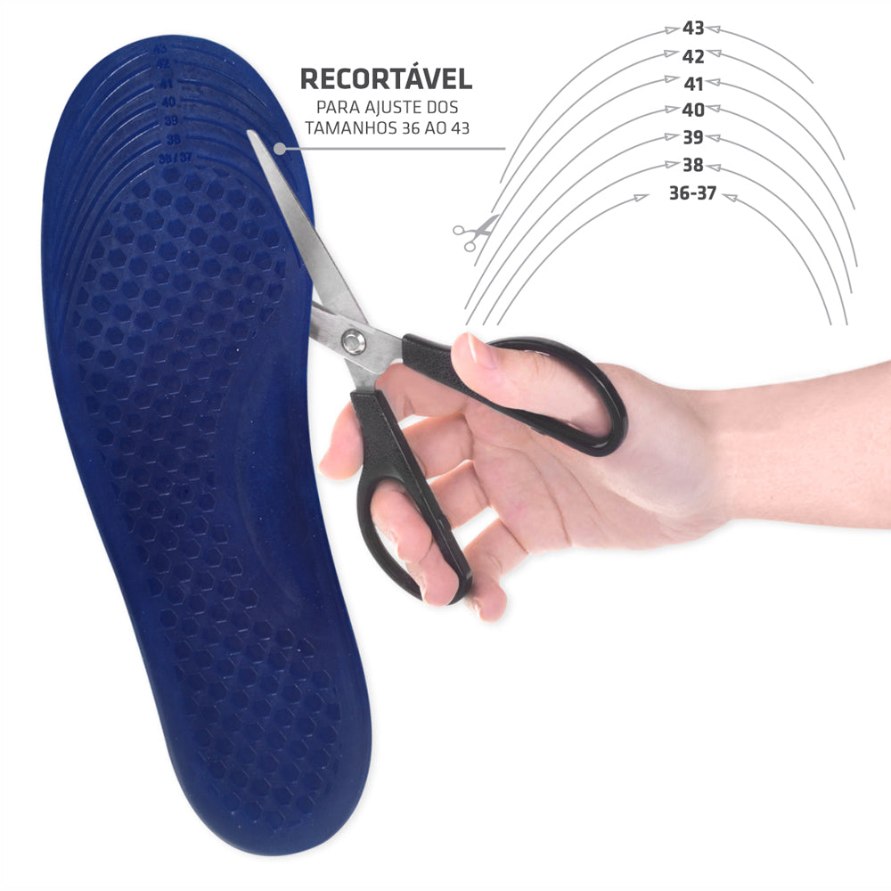 Palmilha de Gel Confort