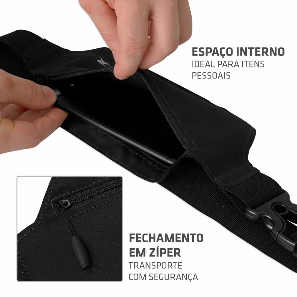 Kit Pochete + Braçadeira Porta Celular