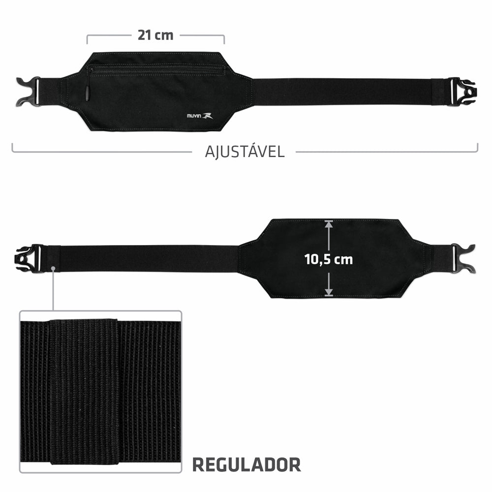 Kit Pochete + Braçadeira Porta Celular