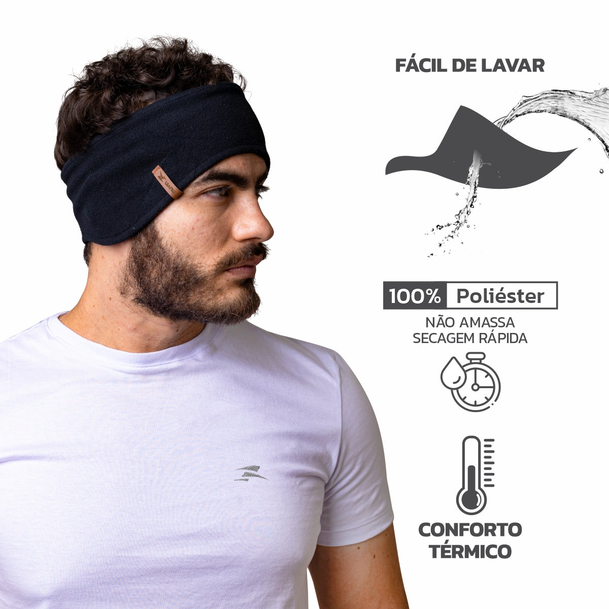 Protetor de Orelha Fleece FPS UV50+