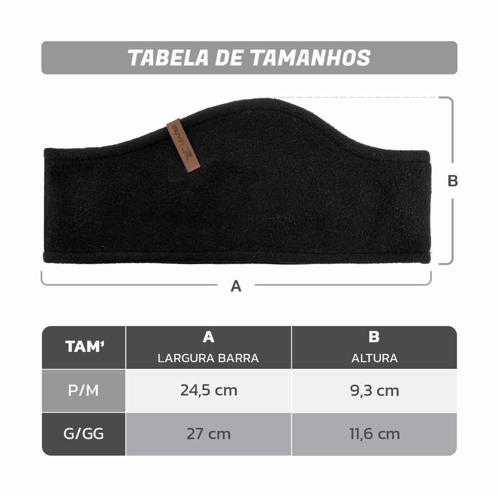 Protetor de Orelha Fleece FPS UV50+