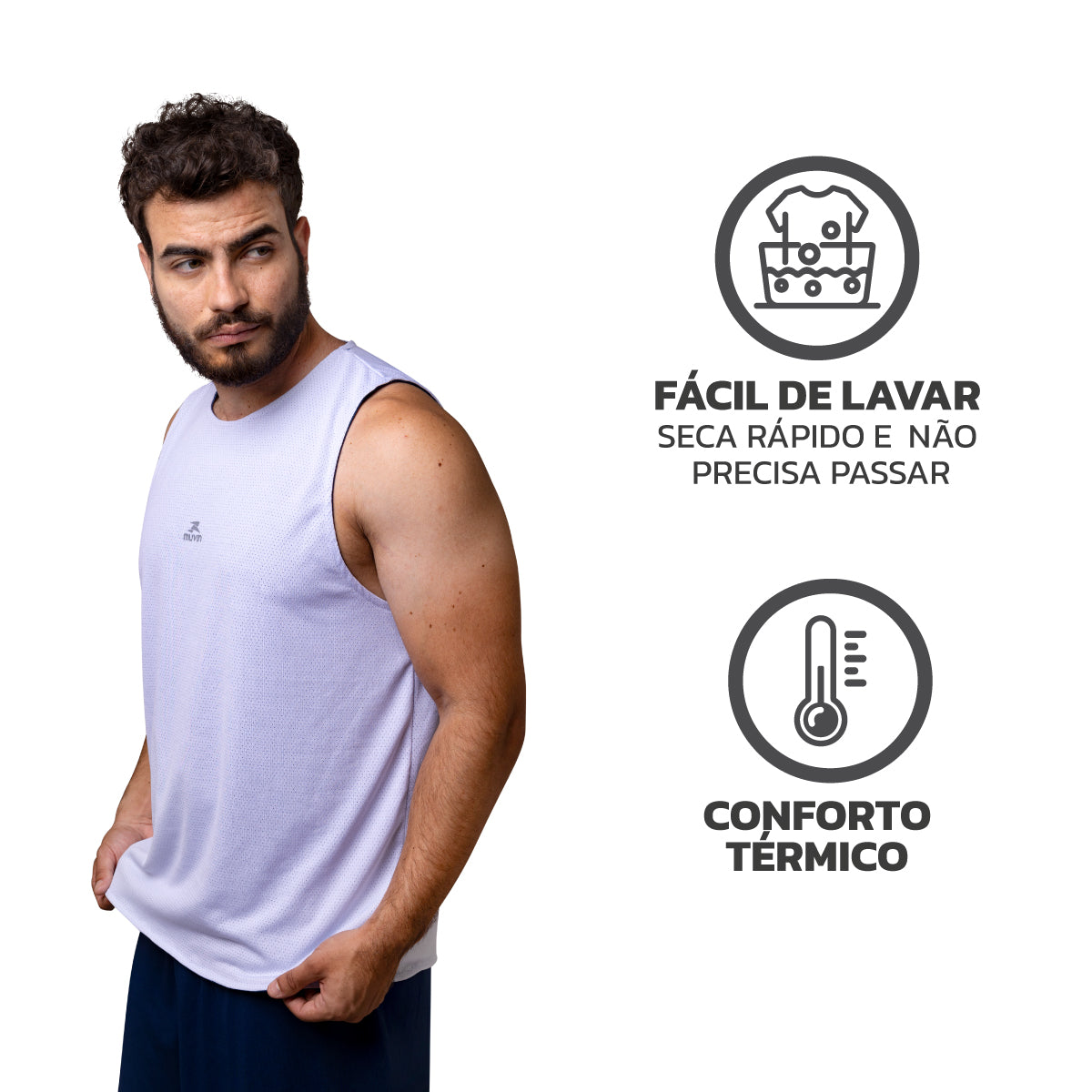 Regata Dupla Face Basquete - Masculino