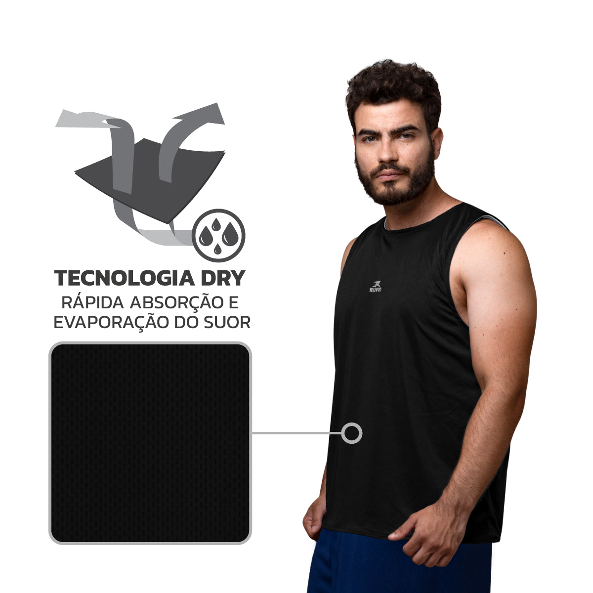 Regata Dupla Face Basquete - Masculino