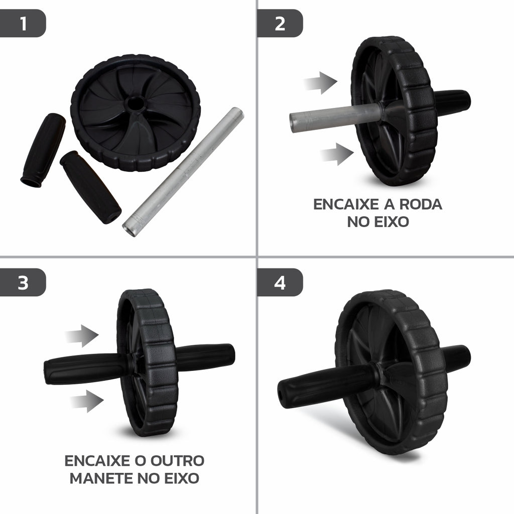 Roda de Exercícios Abdominais