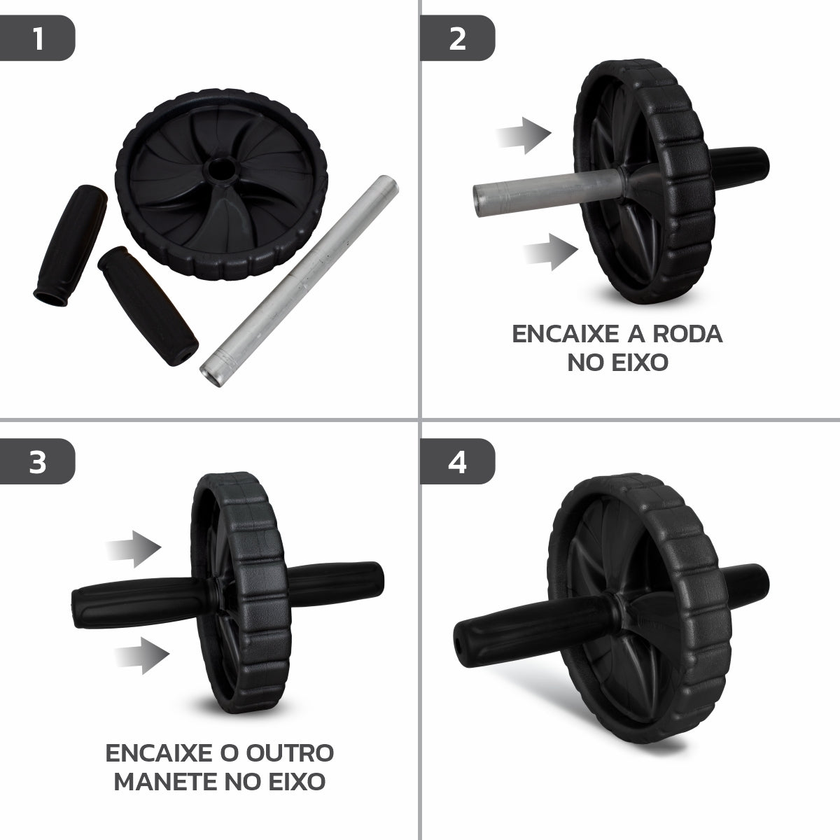 Roda de Exercícios Abdominais