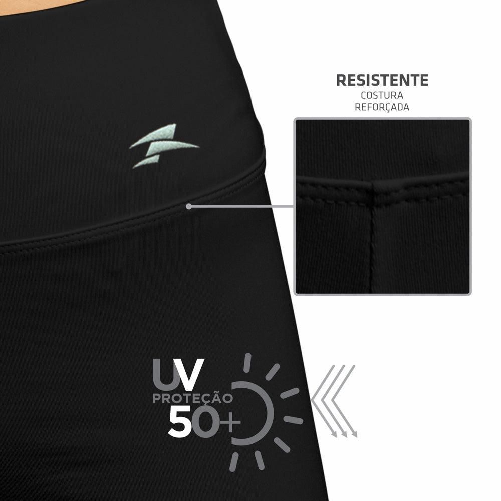 Short Solid Power UV50 - Feminino