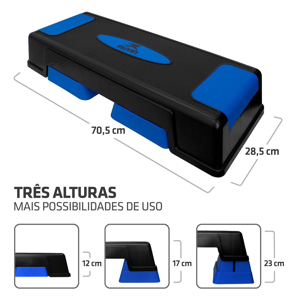 Step de Ginástica - 70,5cm x 28,5cm