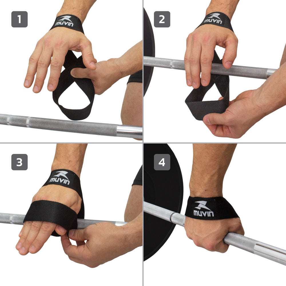 Straps Musculação 8-Shape