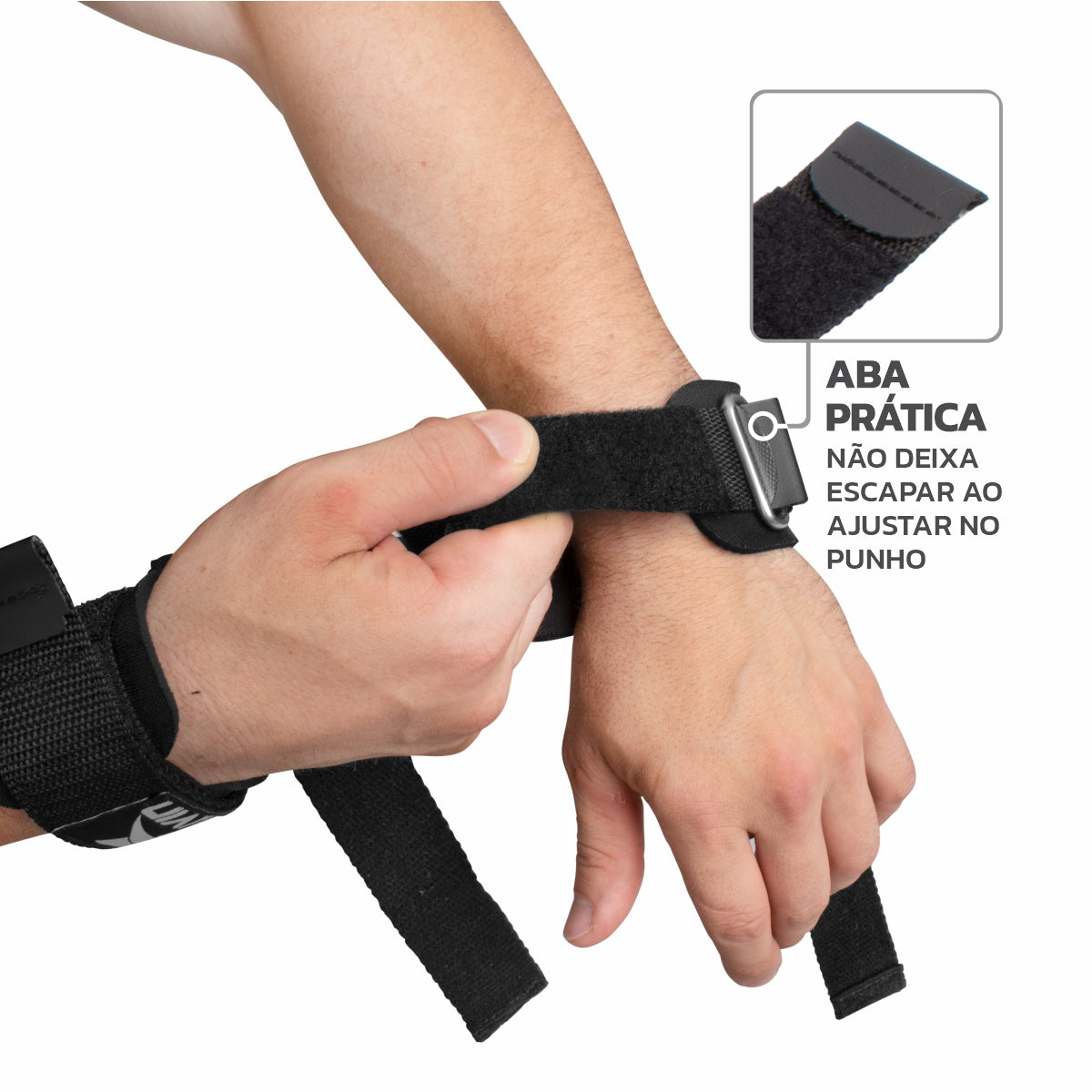 Strap de Musculação com Munhequeira