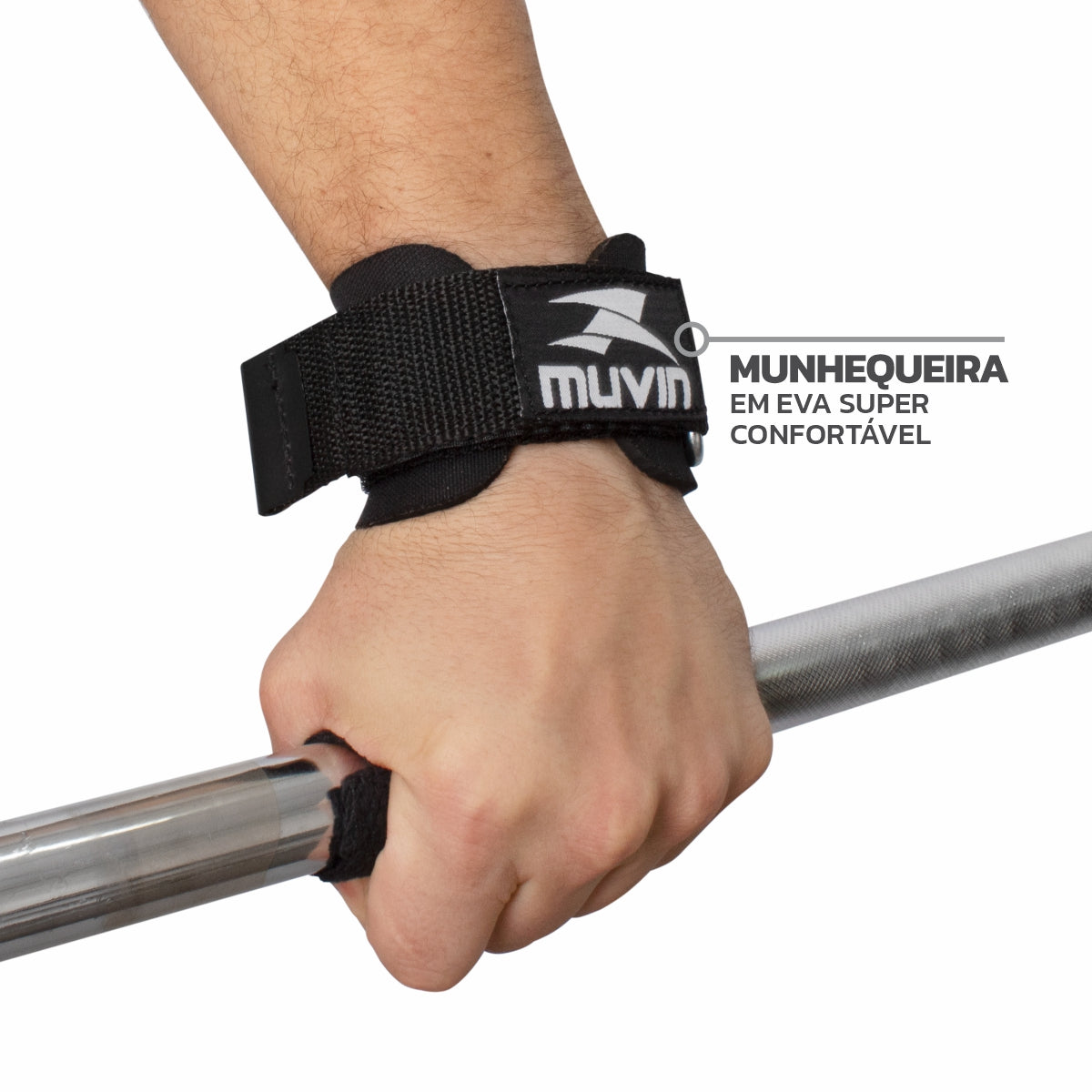 Strap de Musculação com Munhequeira