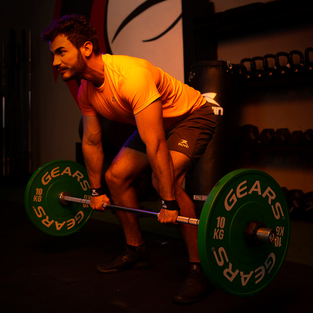 Kit Cinturão de Musculação + Strap de Musculação