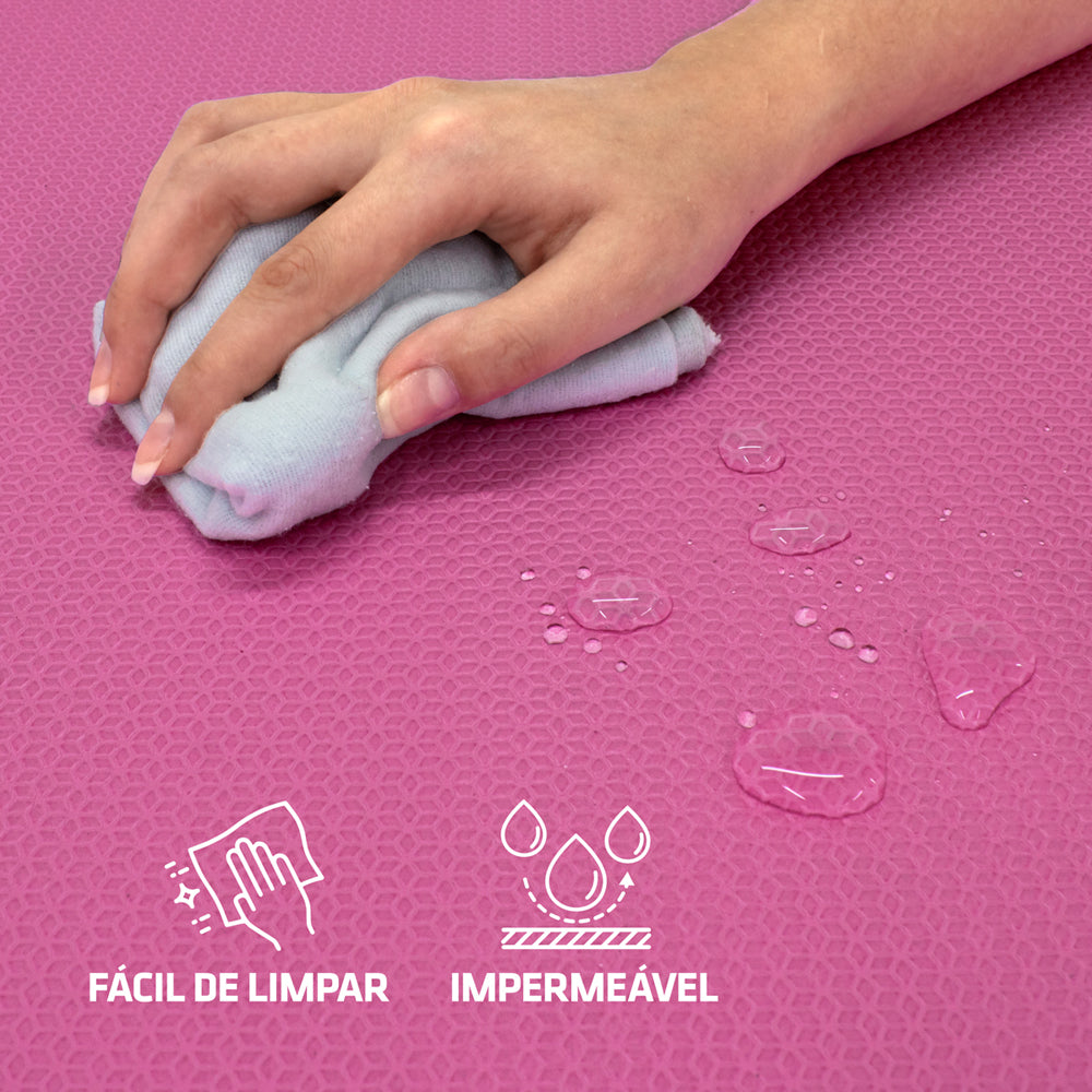 Tapete Fitness de Encaixe Muvin em EVA 4 Peças 50 x 50 cm