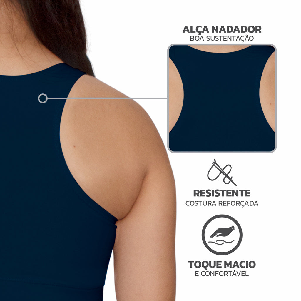 Top Nadador Fitness Basic - Feminino