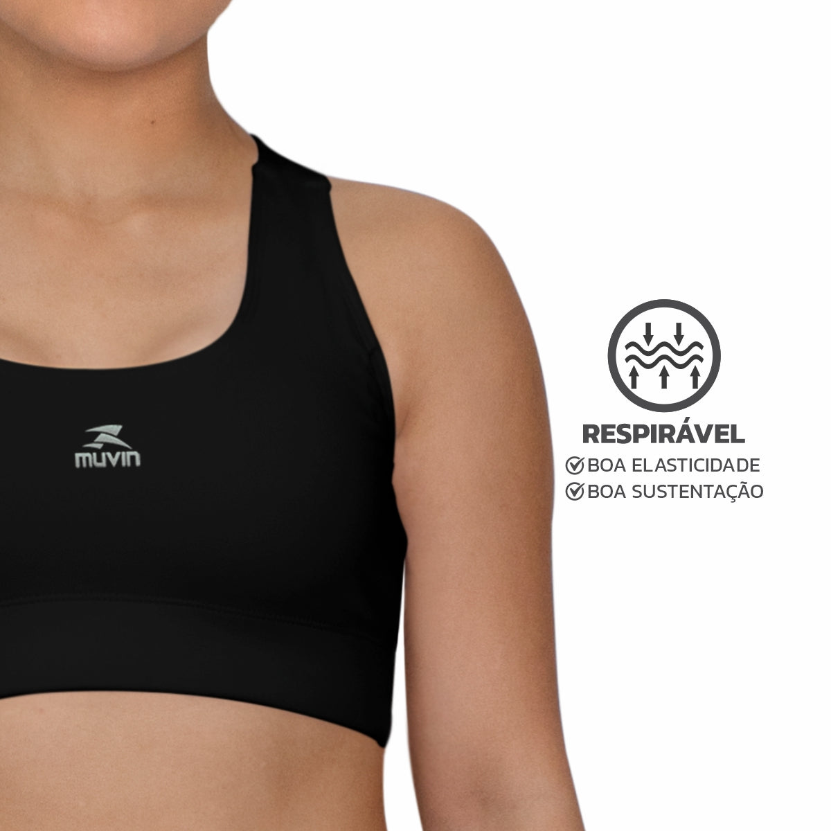 Kit Calça Legging + Top Nadador Fitness Basic