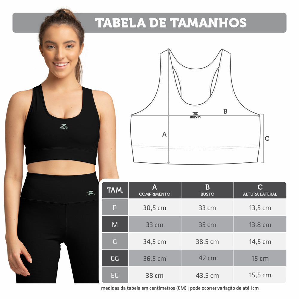 Top Nadador Solid Power Bojo Removível UV50 - Feminino