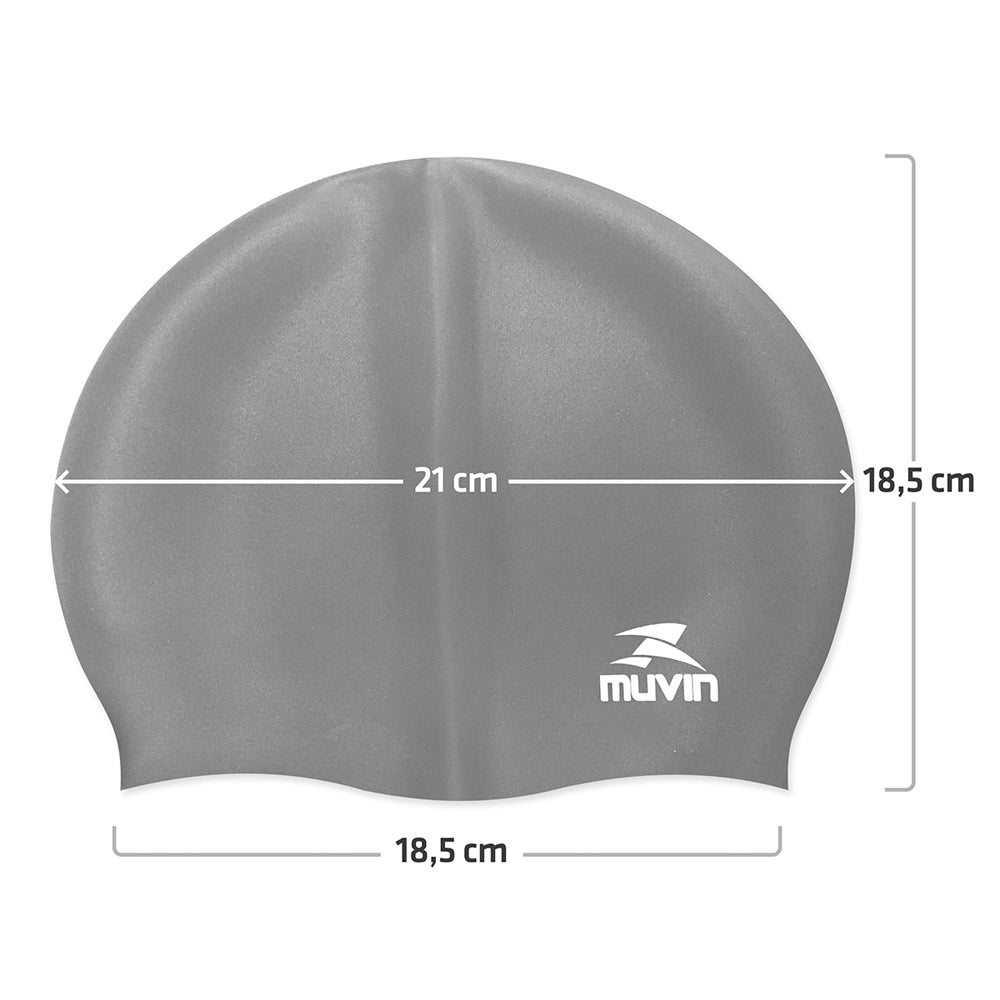 Kit Óculos de Natação Marlin PRO + Touca de Natação em Silicone Standard