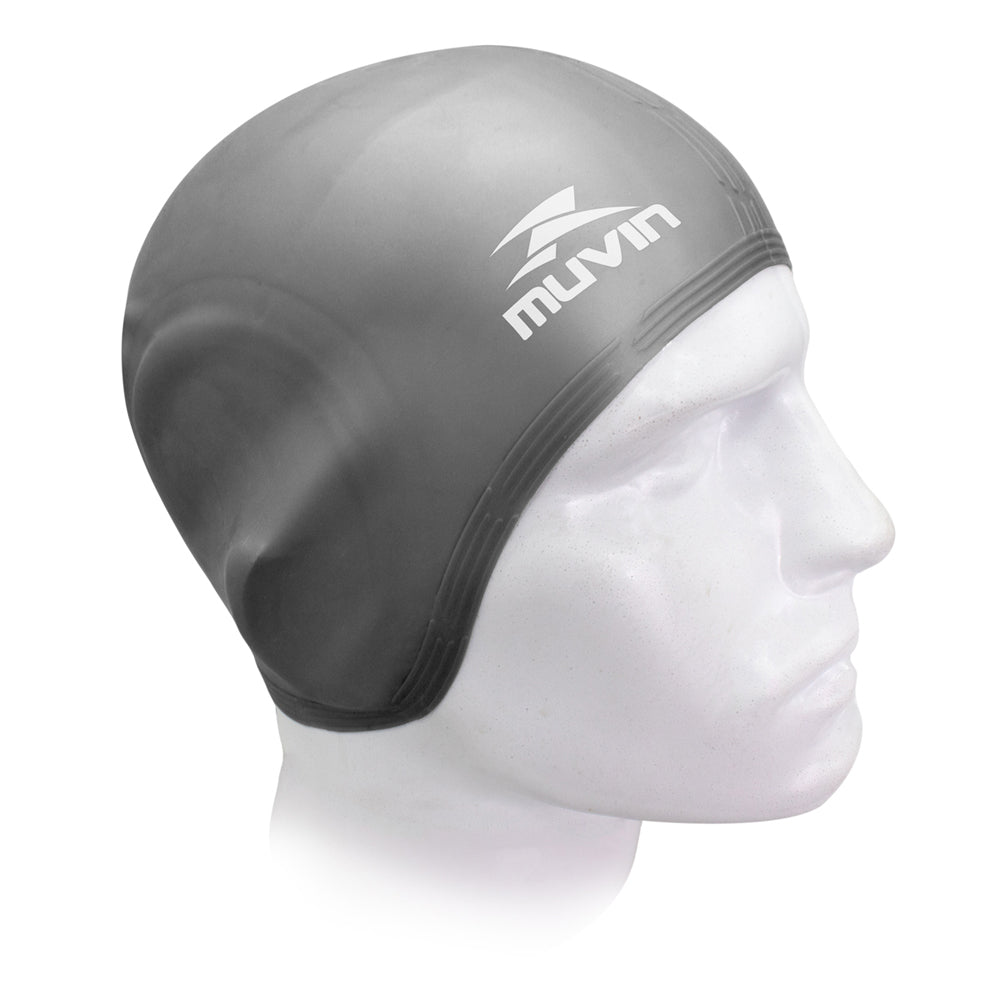 Touca de Natação em Silicone Orelha